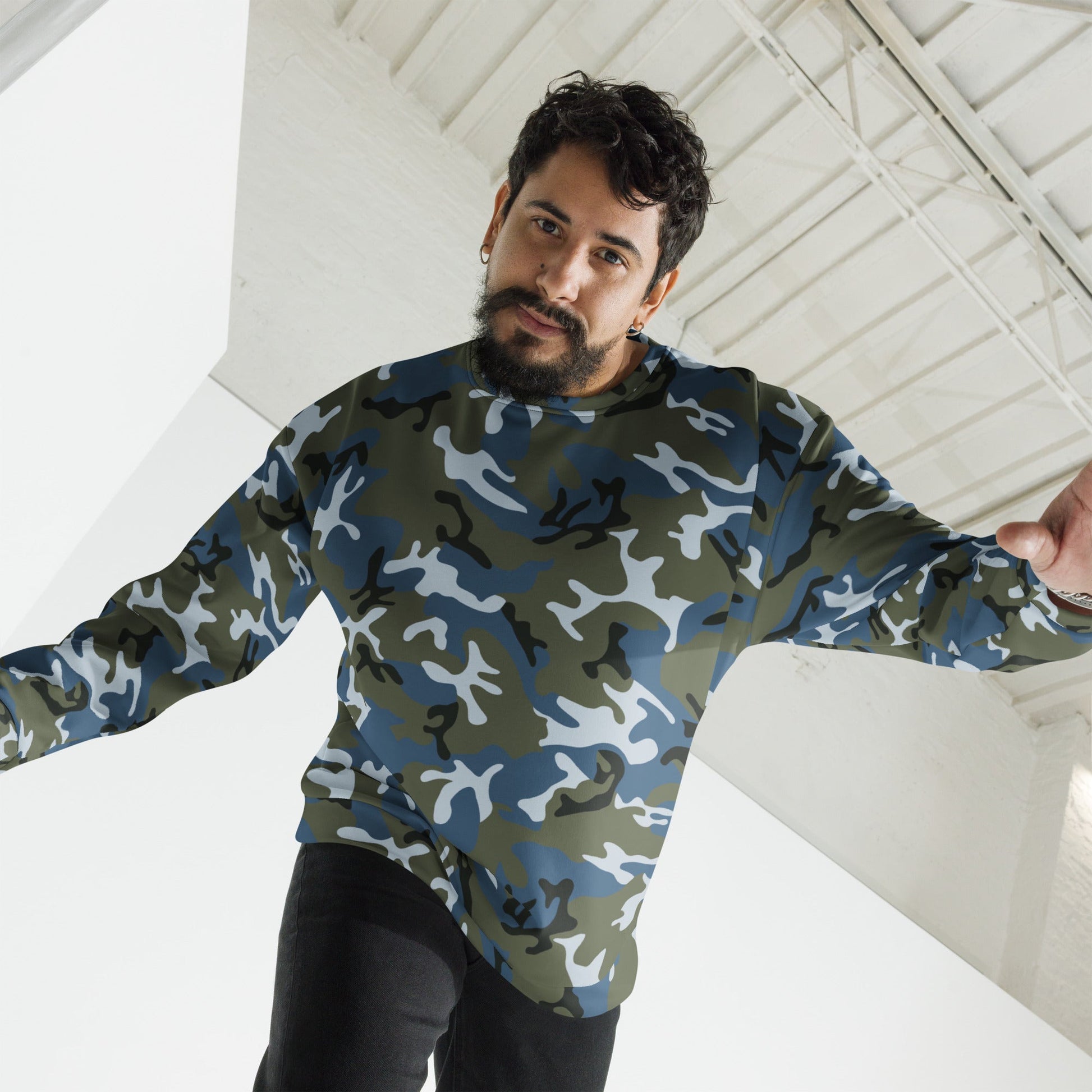 Chinese Type 87 Ocean CAMO Unisex Sweatshirt