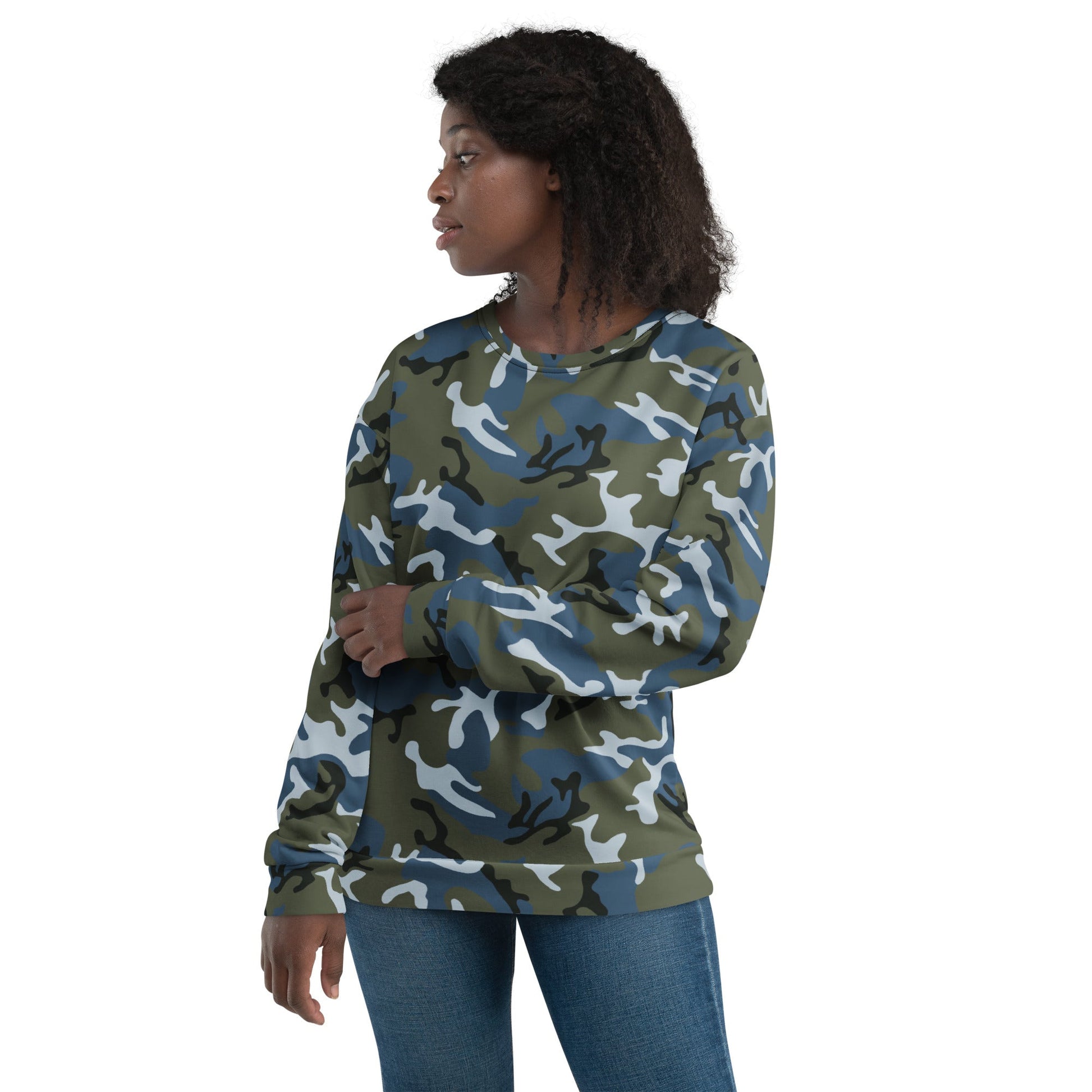 Chinese Type 87 Ocean CAMO Unisex Sweatshirt
