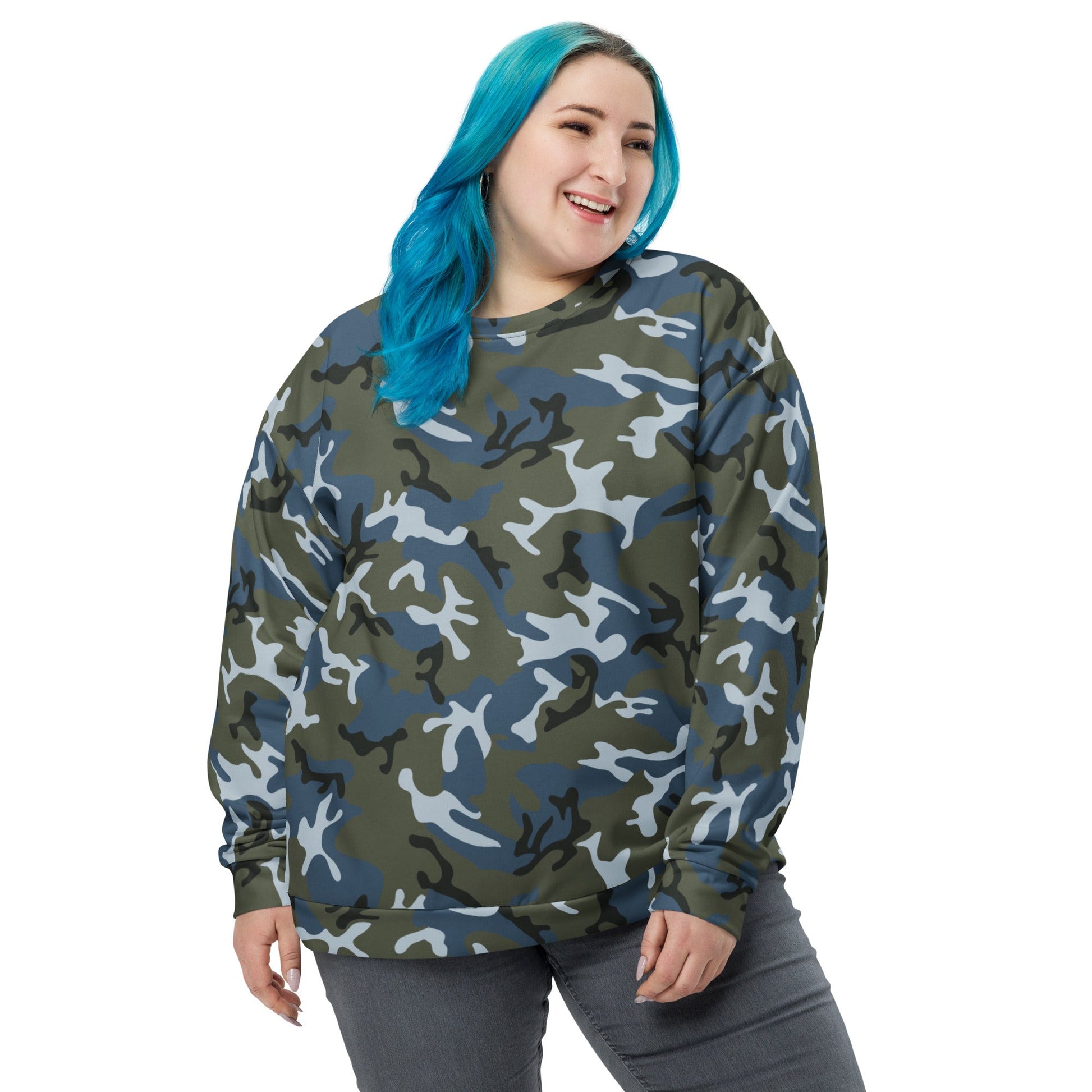 Chinese Type 87 Ocean CAMO Unisex Sweatshirt