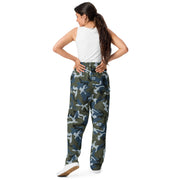 Type 87 Ocean CAMO Unisex Wide-Leg Joggers