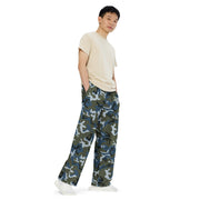 Type 87 Ocean CAMO Unisex Wide-Leg Leisure Pants - Pant