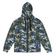 Type 87 Ocean CAMO Unisex Zip Hoodie - 2XS