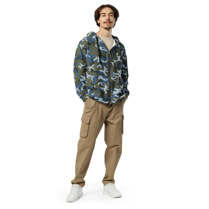 Chinese Type 87 Ocean CAMO Unisex Zip Hoodie