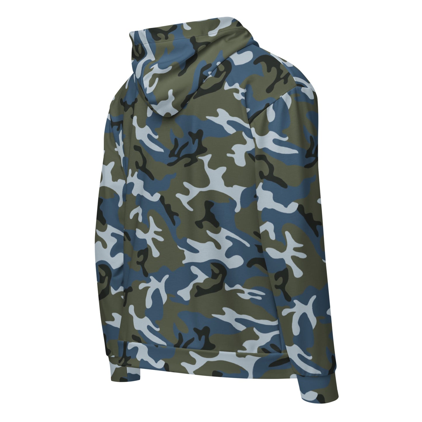 Chinese Type 87 Ocean CAMO Unisex Zip Hoodie