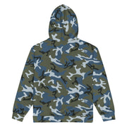 Type 87 Ocean CAMO Unisex Zip Hoodie