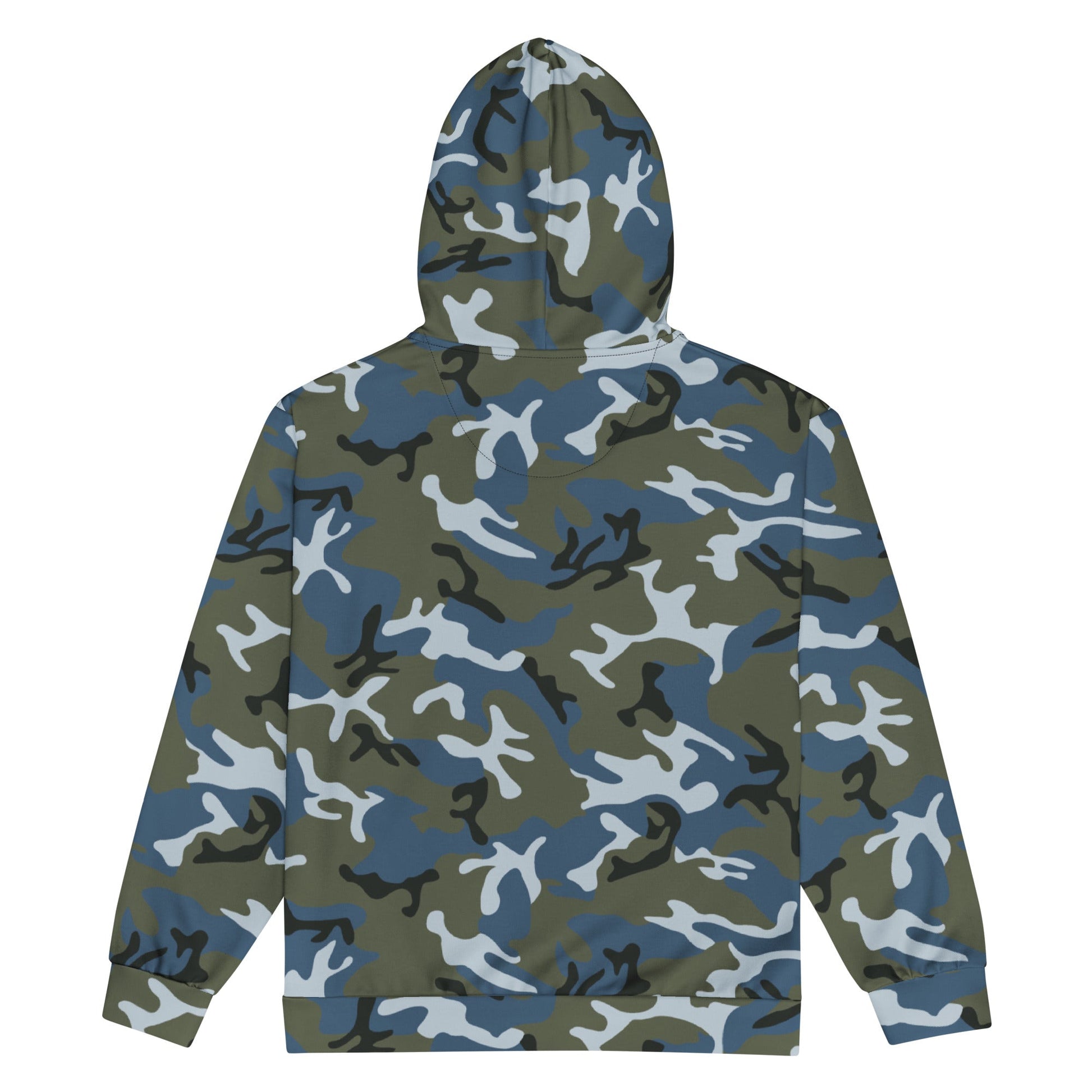 Chinese Type 87 Ocean CAMO Unisex Zip Hoodie