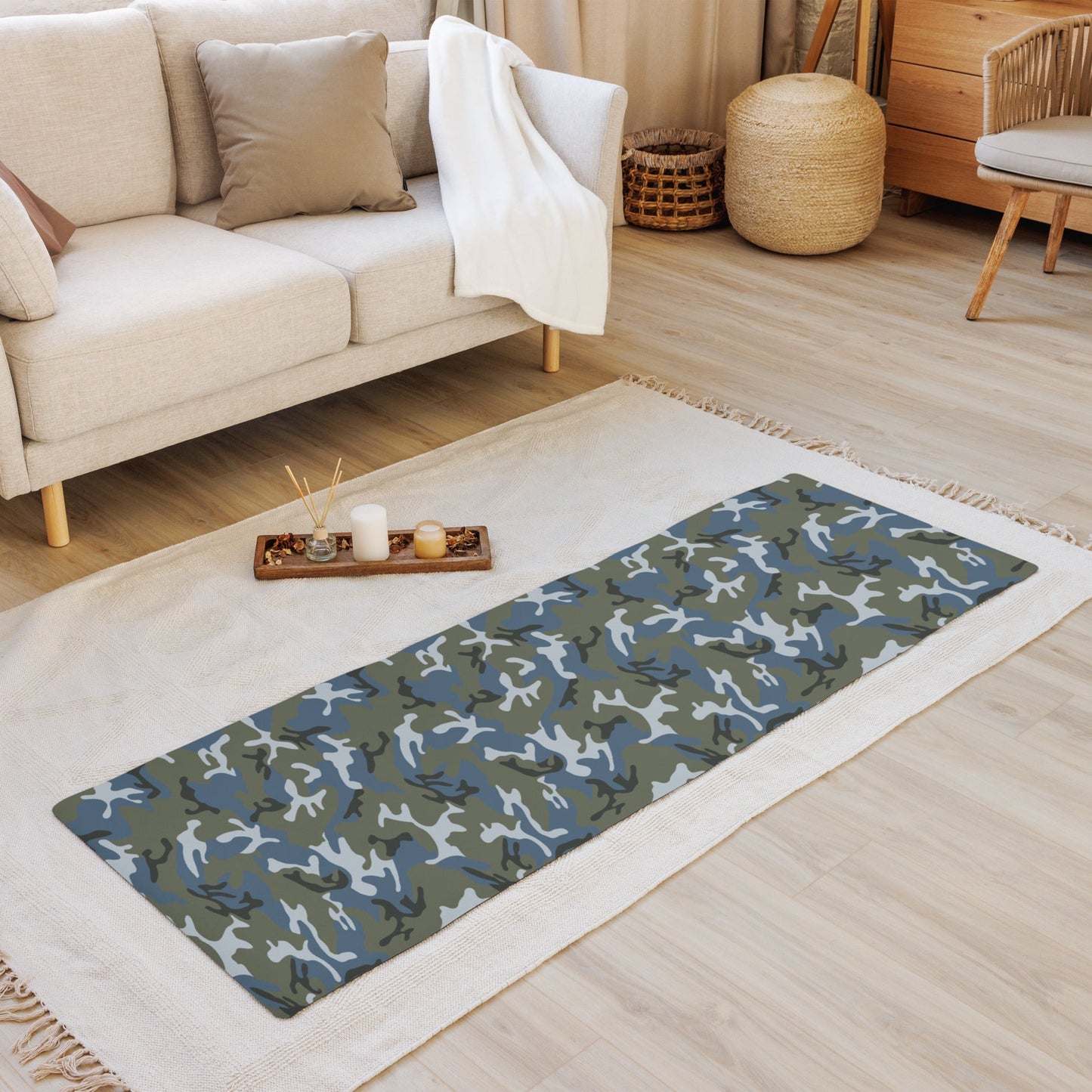 Chinese Type 87 Ocean CAMO Yoga Mat