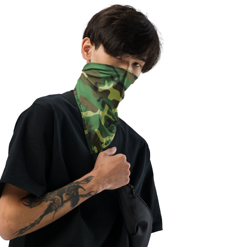 Chinese Type 87 Woodland CAMO bandana - M - Bandana