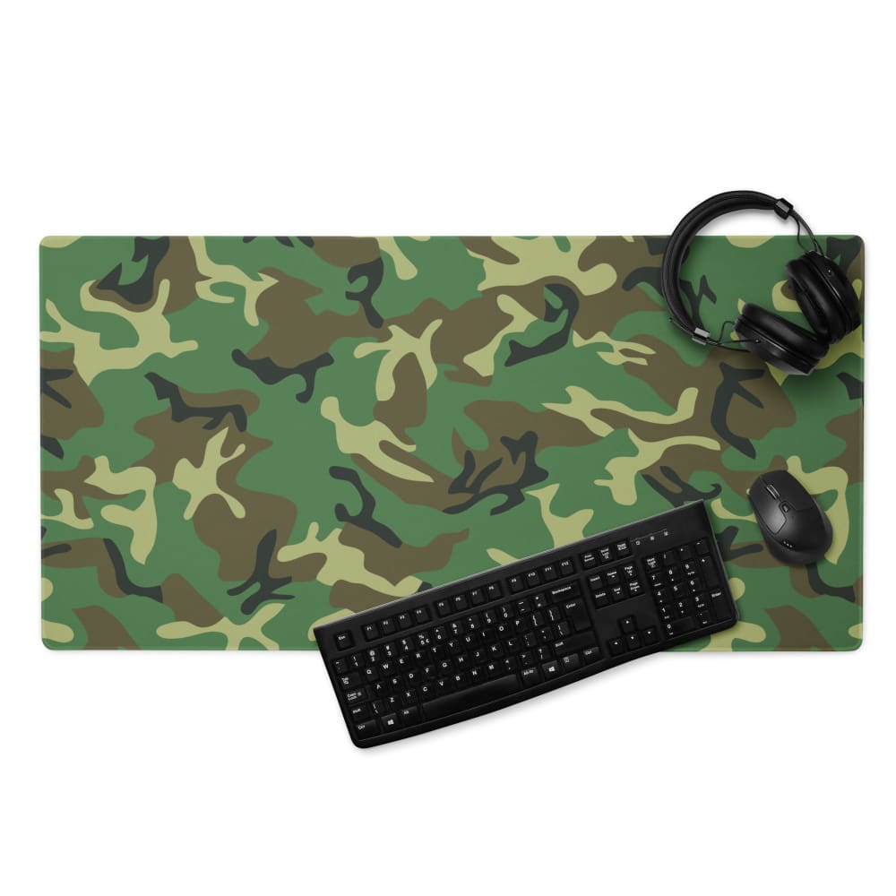 Chinese Type 99 Woodland CAMO Gaming mouse pad - 36″×18″