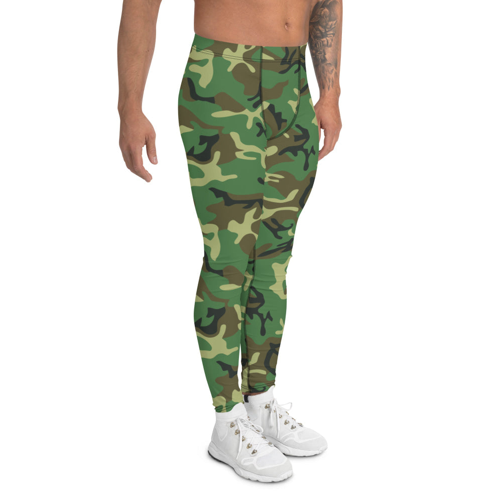 Chinese Type 87 Woodland CAMO Men’s Leggings - Mens