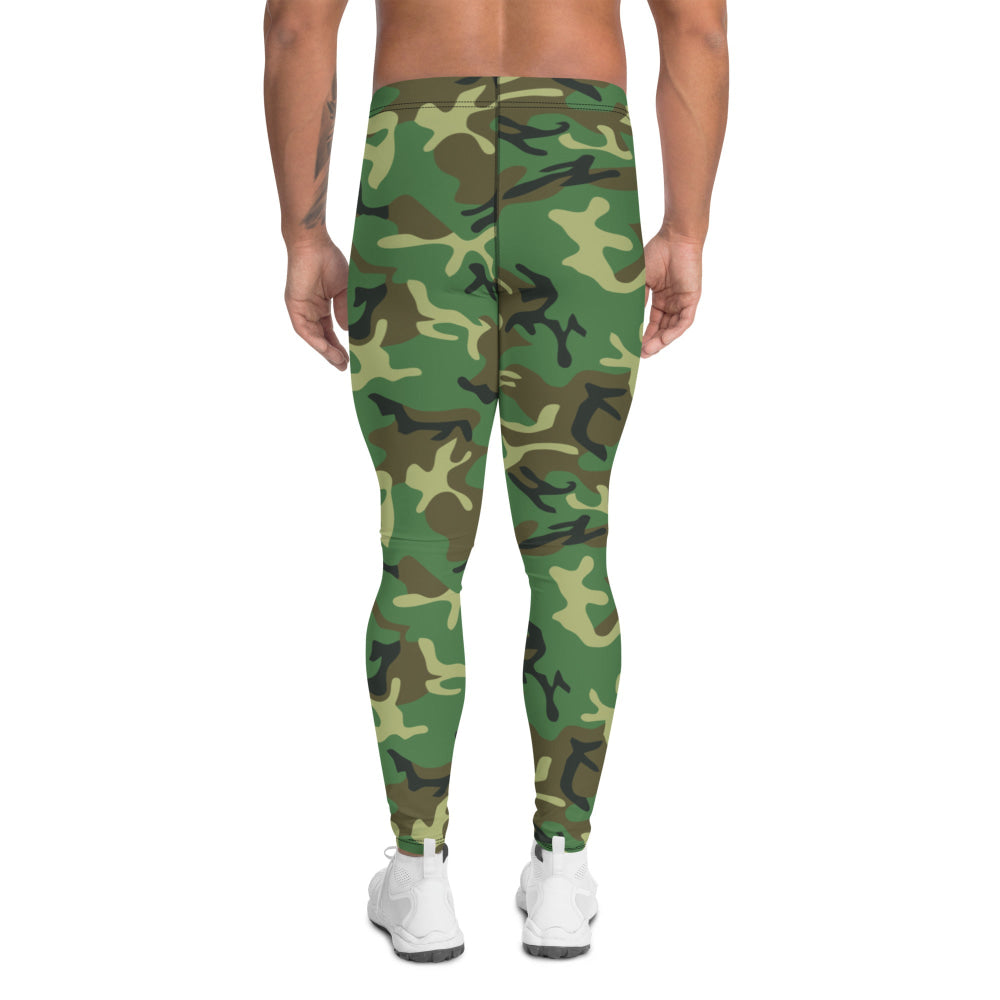 Chinese Type 87 Woodland CAMO Men’s Leggings - Mens