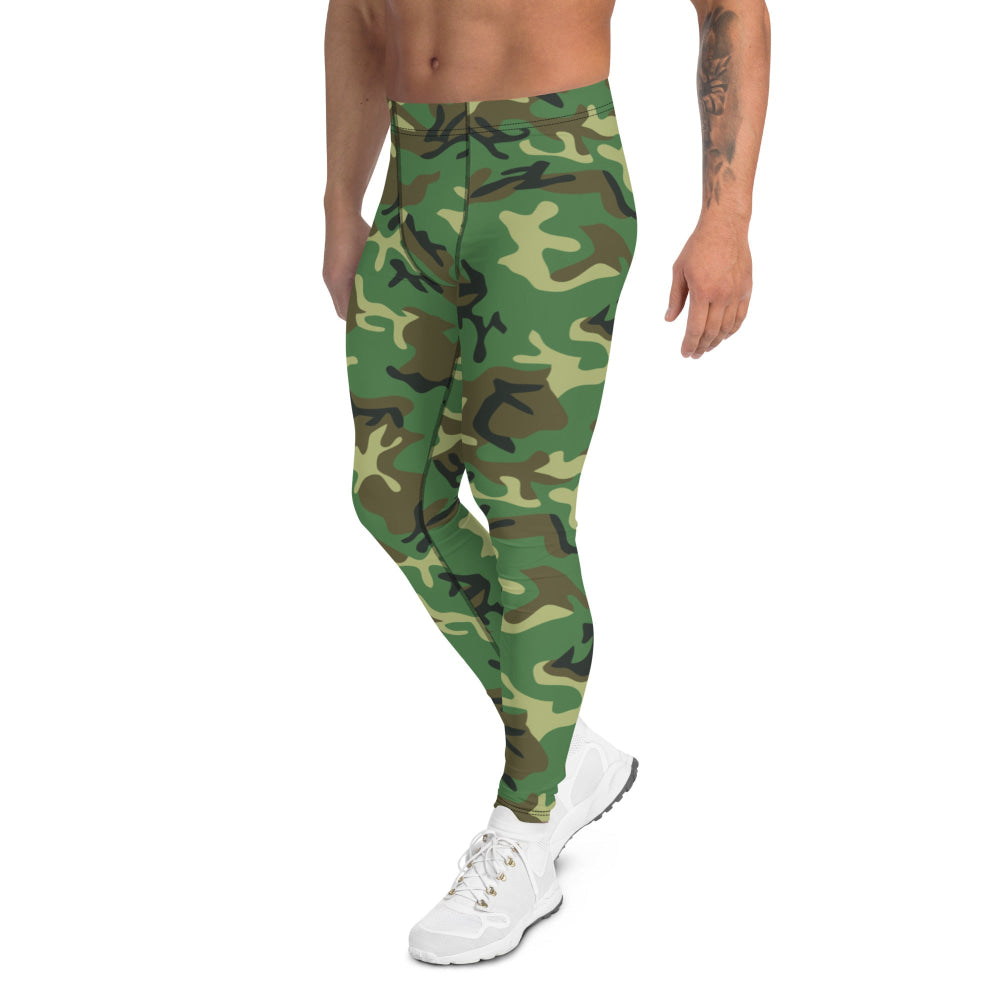 Chinese Type 87 Woodland CAMO Men’s Leggings - Mens