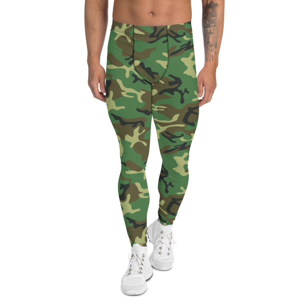 Chinese Type 87 Woodland CAMO Men’s Leggings - XS - Mens