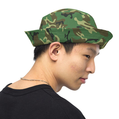 Chinese Type 87 Woodland CAMO Reversible bucket hat - Bucket Hat