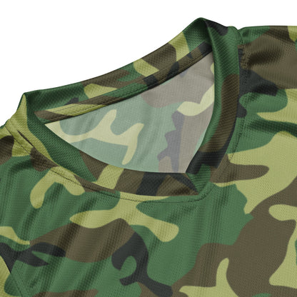 Chinese Type 87 Woodland CAMO unisex basketball jersey - Unisex Basketball Jersey