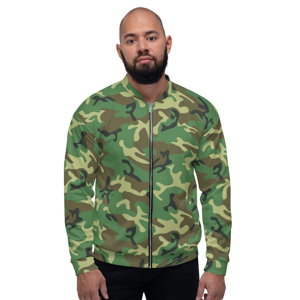 Chinese Type 87 Woodland CAMO Unisex Bomber Jacket