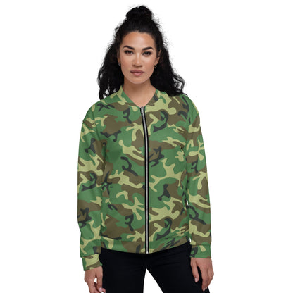 Chinese Type 87 Woodland CAMO Unisex Bomber Jacket