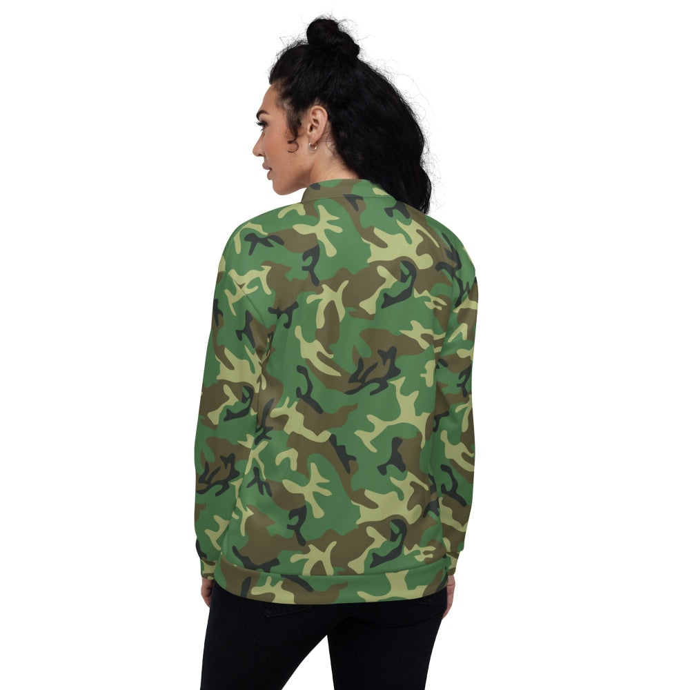 Chinese Type 87 Woodland CAMO Unisex Bomber Jacket