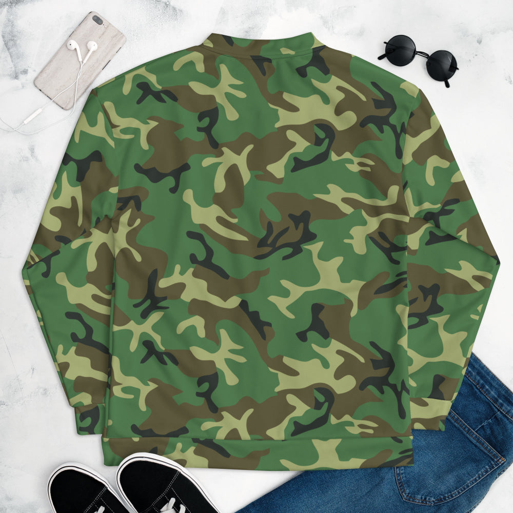 Chinese Type 87 Woodland CAMO Unisex Bomber Jacket