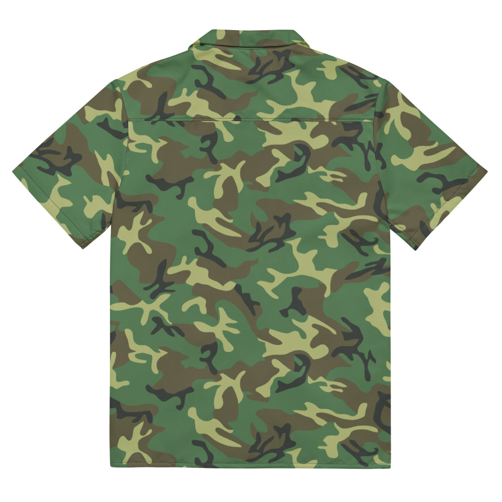 Chinese Type 87 Woodland CAMO Unisex button shirt - Button Shirt