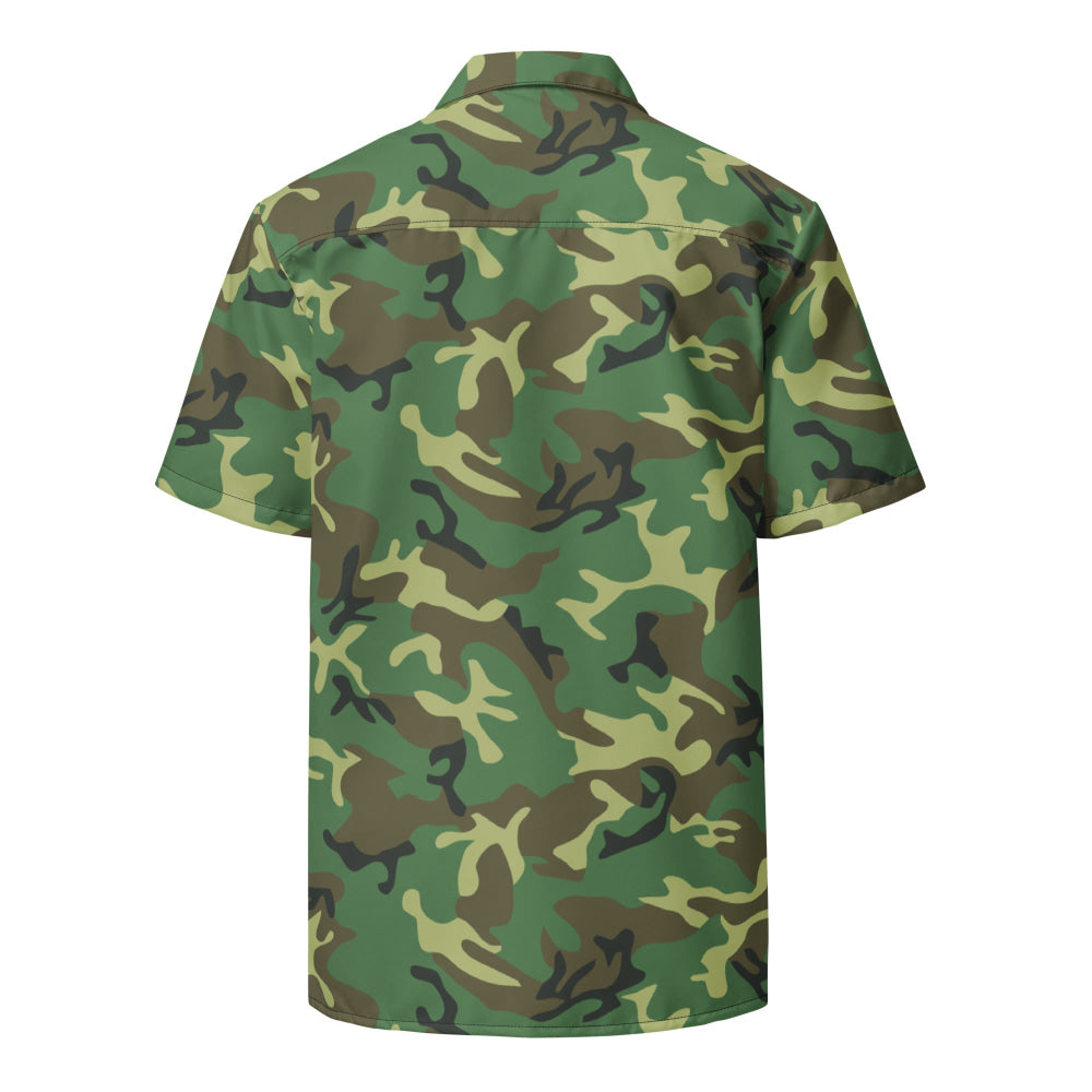 Chinese Type 87 Woodland CAMO Unisex button shirt - Button Shirt