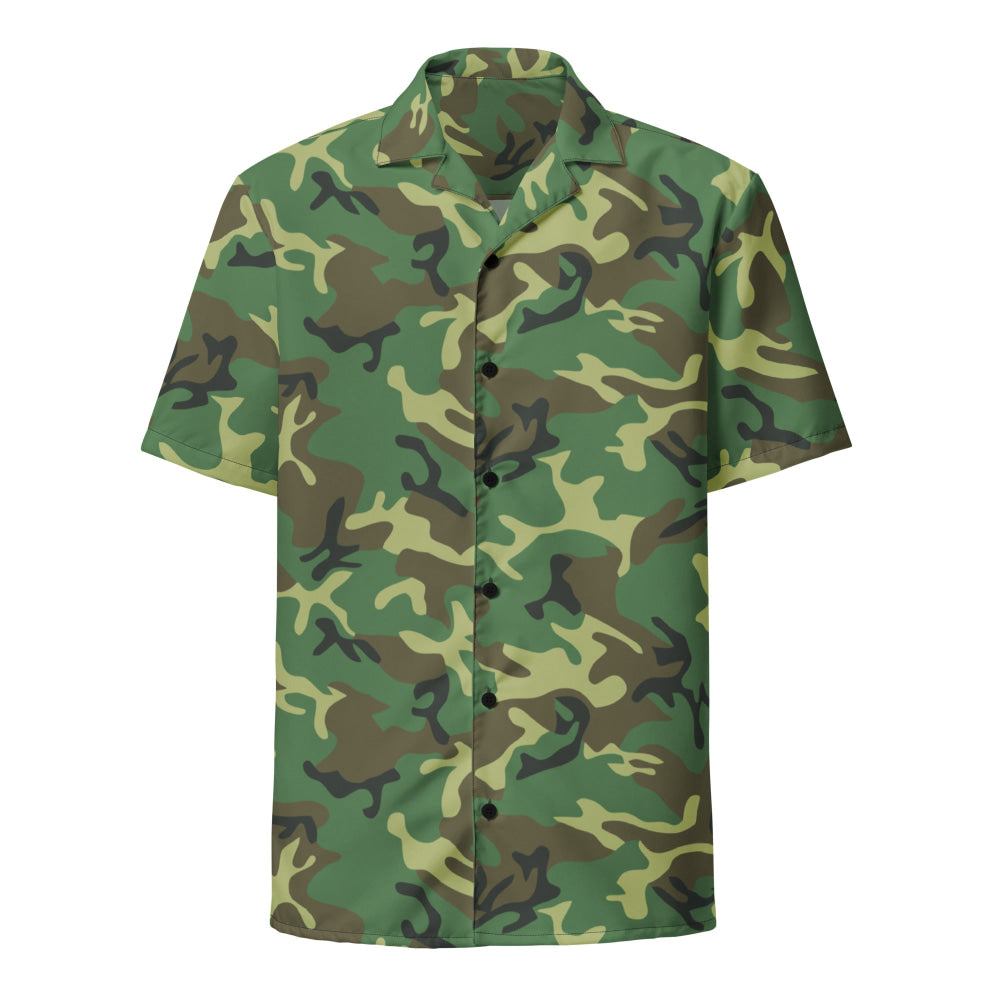 Chinese Type 87 Woodland CAMO Unisex button shirt - Button Shirt