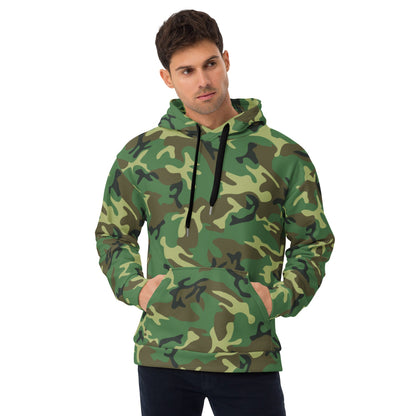 Chinese Type 87 Woodland CAMO Unisex Hoodie - 2XS