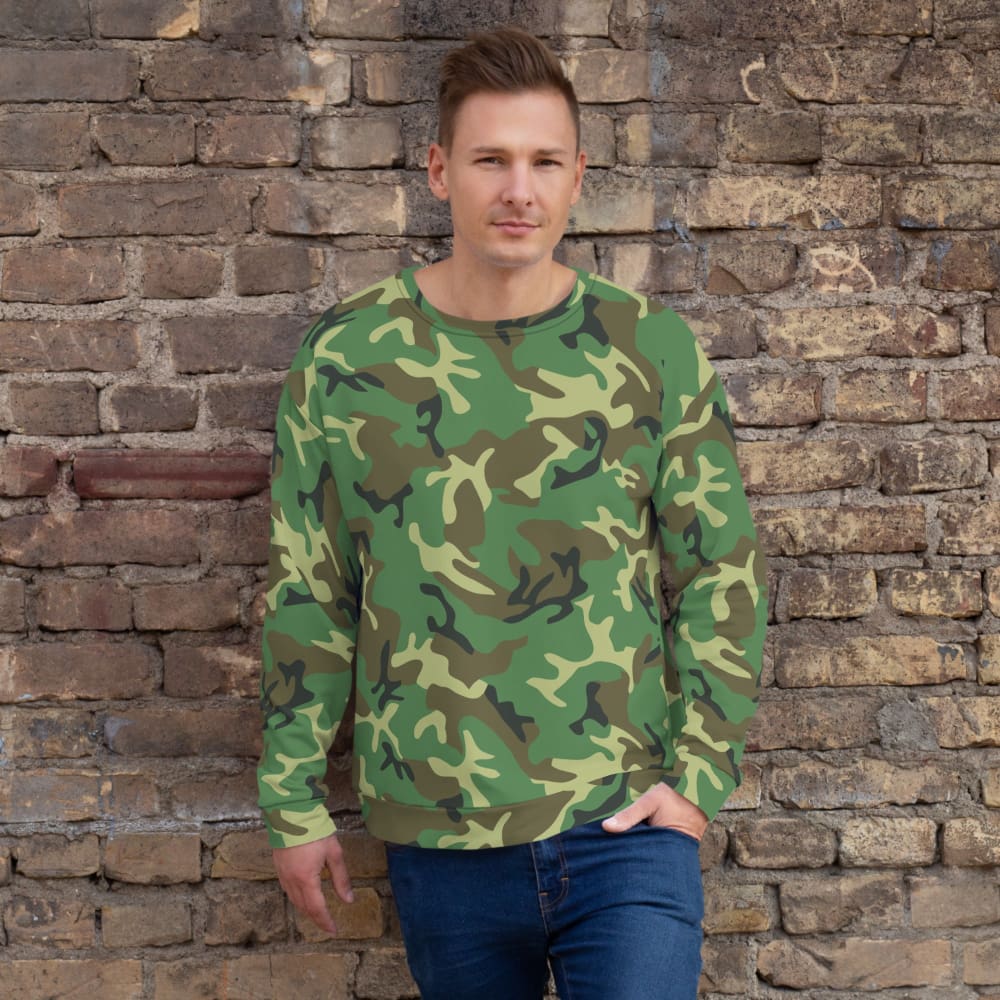 Chinese Type 99 Woodland CAMO Unisex Sweatshirt - XS