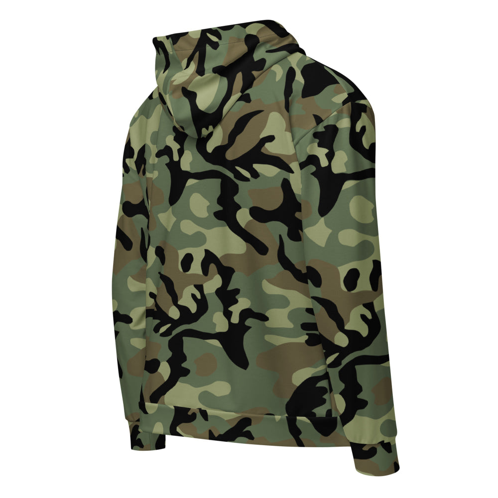 Chinese Type 87 Woodland CAMO Unisex zip hoodie - Zip Hoodie