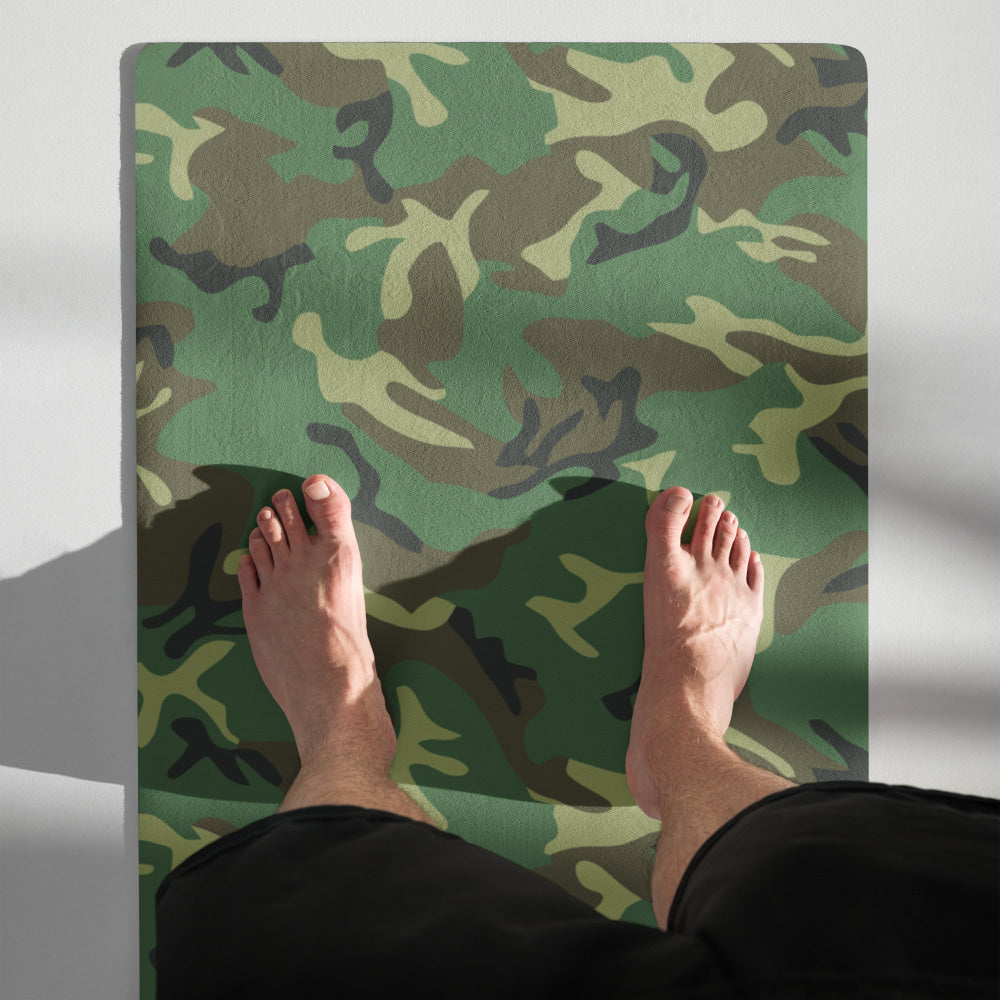 Chinese Type 87 Woodland CAMO Yoga mat - Mat