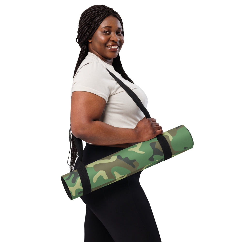 Chinese Type 87 Woodland CAMO Yoga mat - Mat