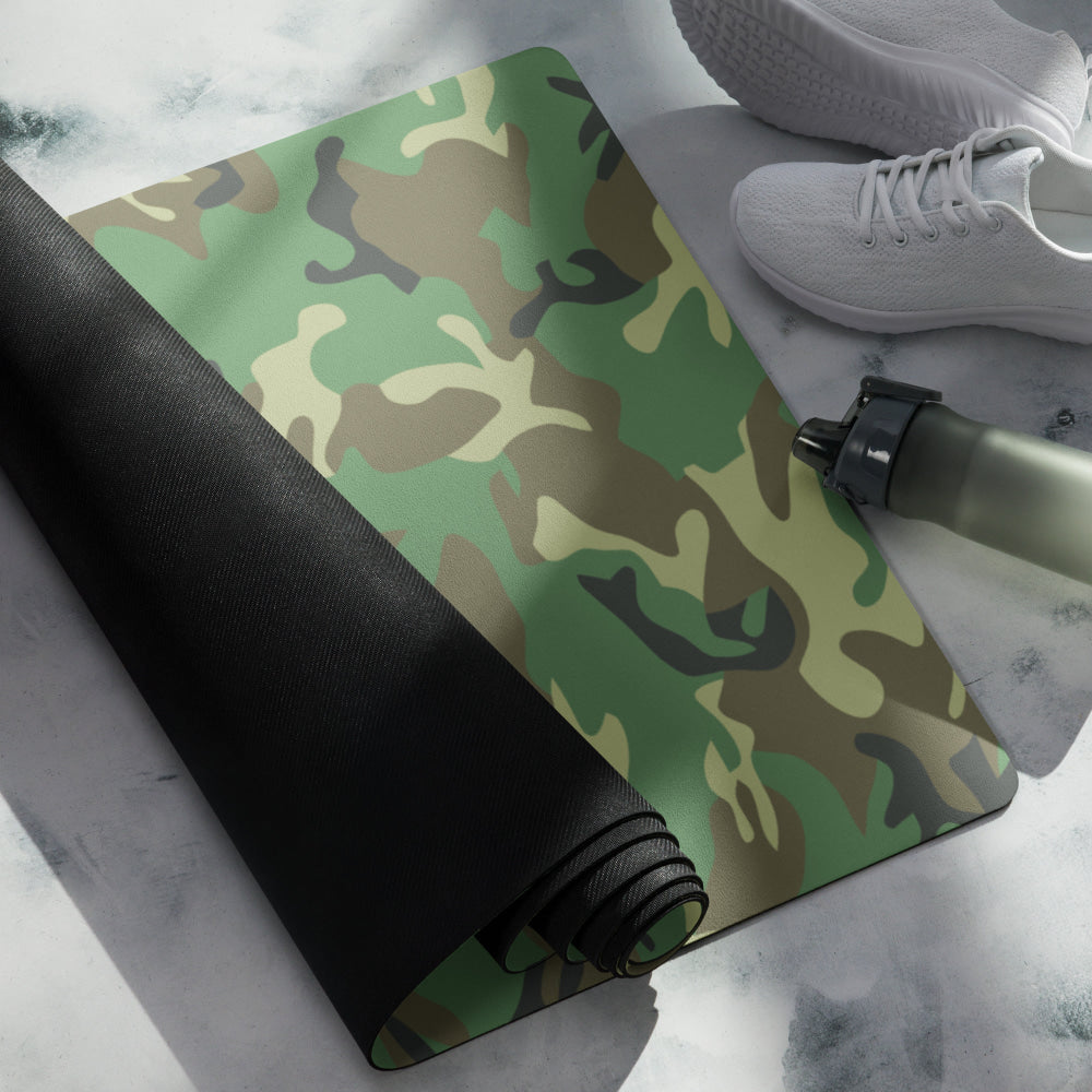 Chinese Type 87 Woodland CAMO Yoga mat - Mat