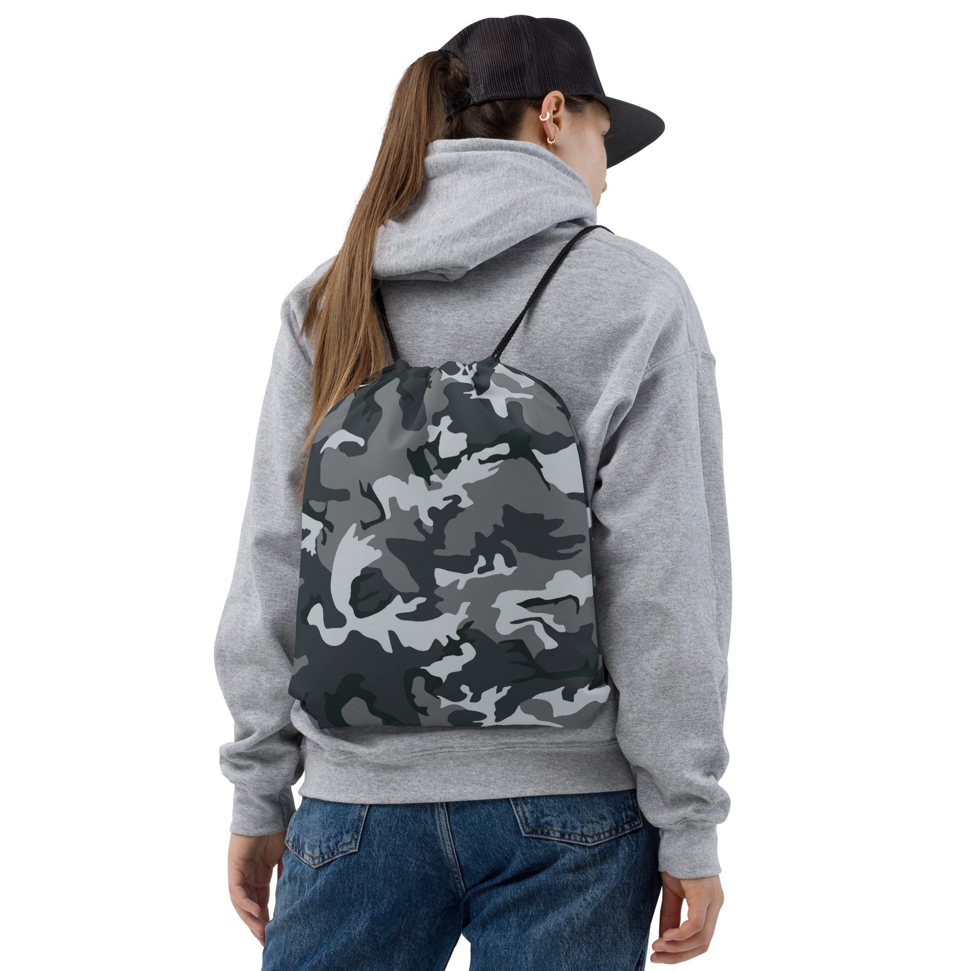 Chinese Type 99 Airborne Urban CAMO Drawstring Bag - Bags