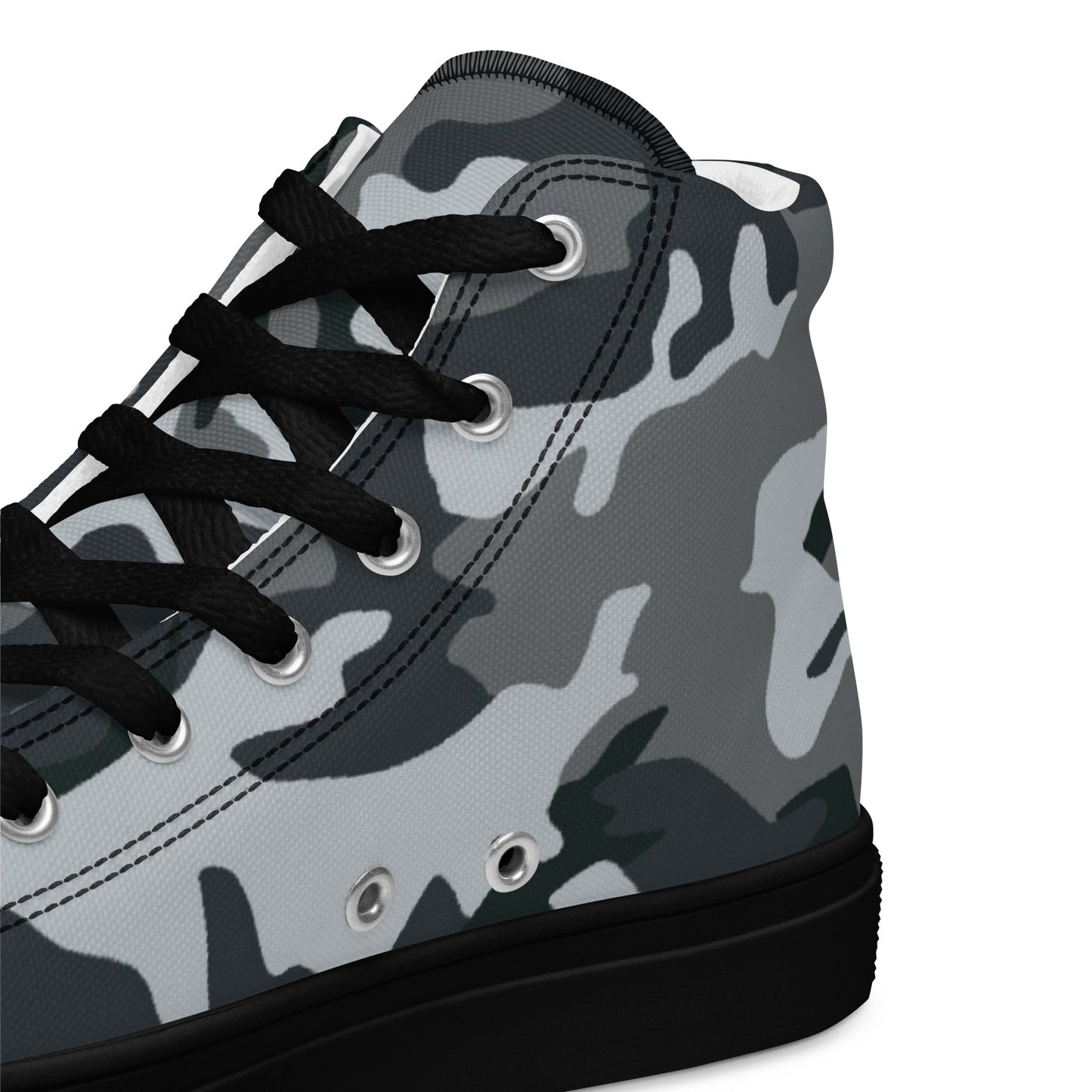 Chinese Type 99 Airborne Urban CAMO Mens high top canvas shoes - High Top Canvas Shoes