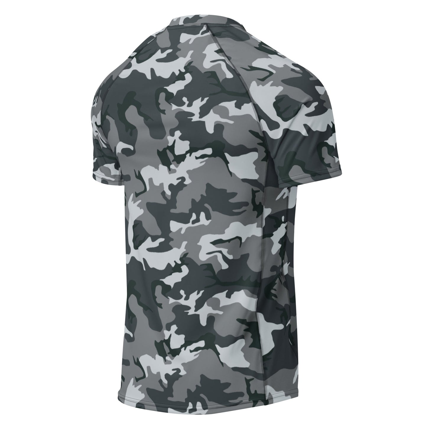 Chinese Type 99 Airborne Urban CAMO Mens Short-Sleeve Rash Guard - Short-sleeve Guards