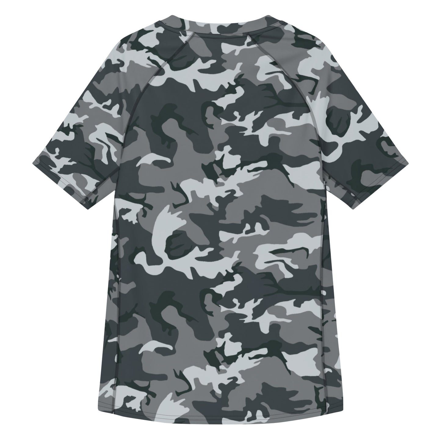 Chinese Type 99 Airborne Urban CAMO Mens Short-Sleeve Rash Guard - Short-sleeve Guards