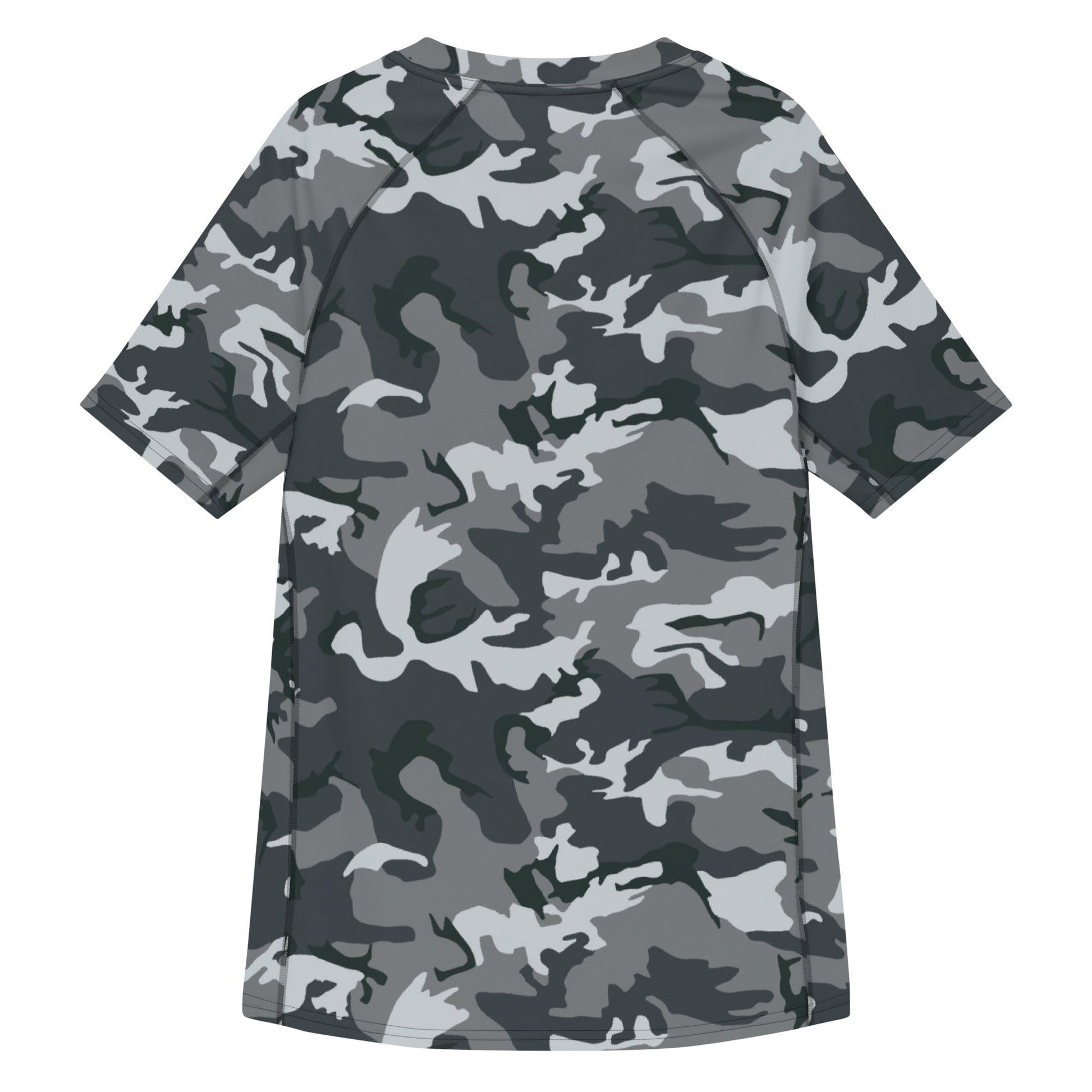 Chinese Type 99 Airborne Urban CAMO Mens Short-Sleeve Rash Guard - Short-sleeve Guards