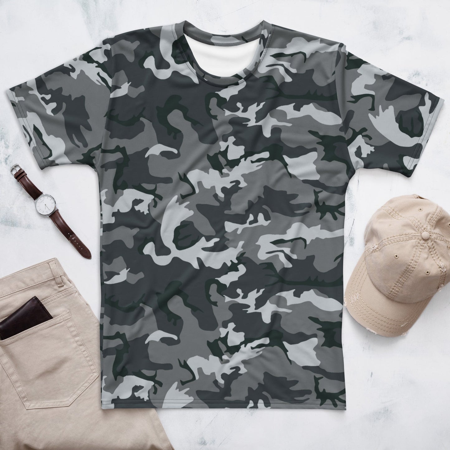 Chinese Type 99 Airborne Urban CAMO Mens t-shirt - XS - T-Shirts