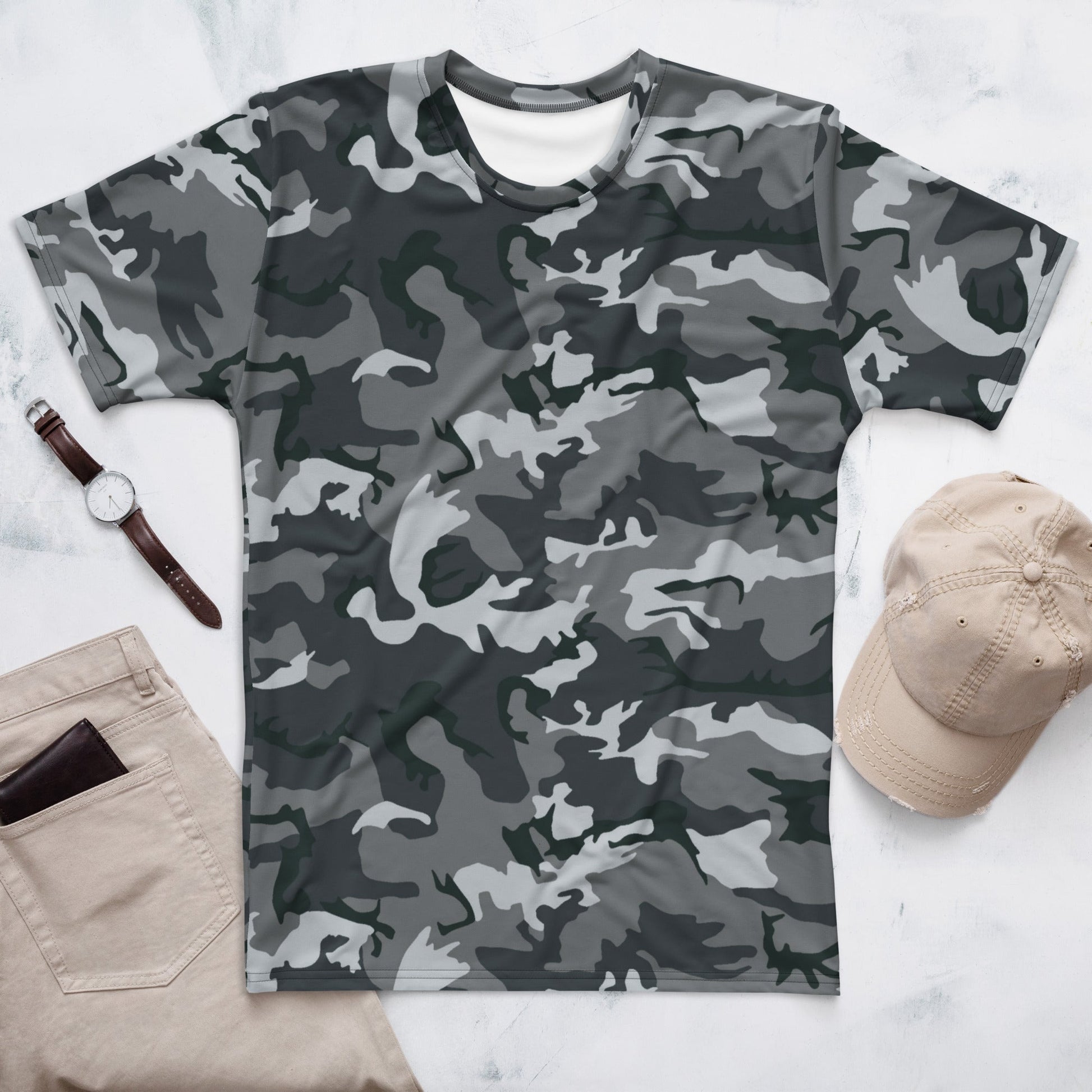 Chinese Type 99 Airborne Urban CAMO Mens t-shirt - XS - T-Shirts