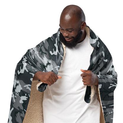 Chinese Type 99 Airborne Urban CAMO Sherpa Blanket