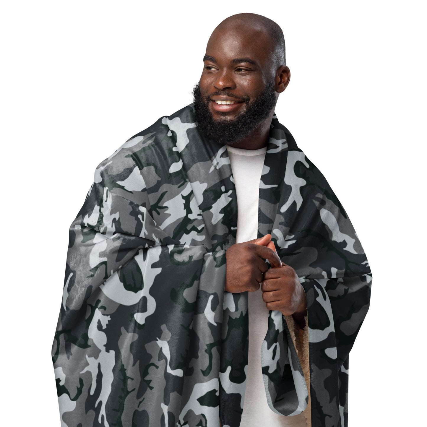 Chinese Type 99 Airborne Urban CAMO Sherpa Blanket