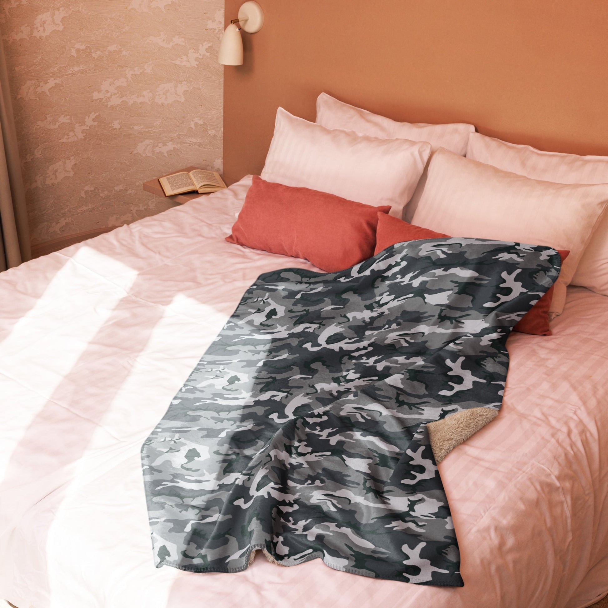 Chinese Type 99 Airborne Urban CAMO Sherpa Blanket