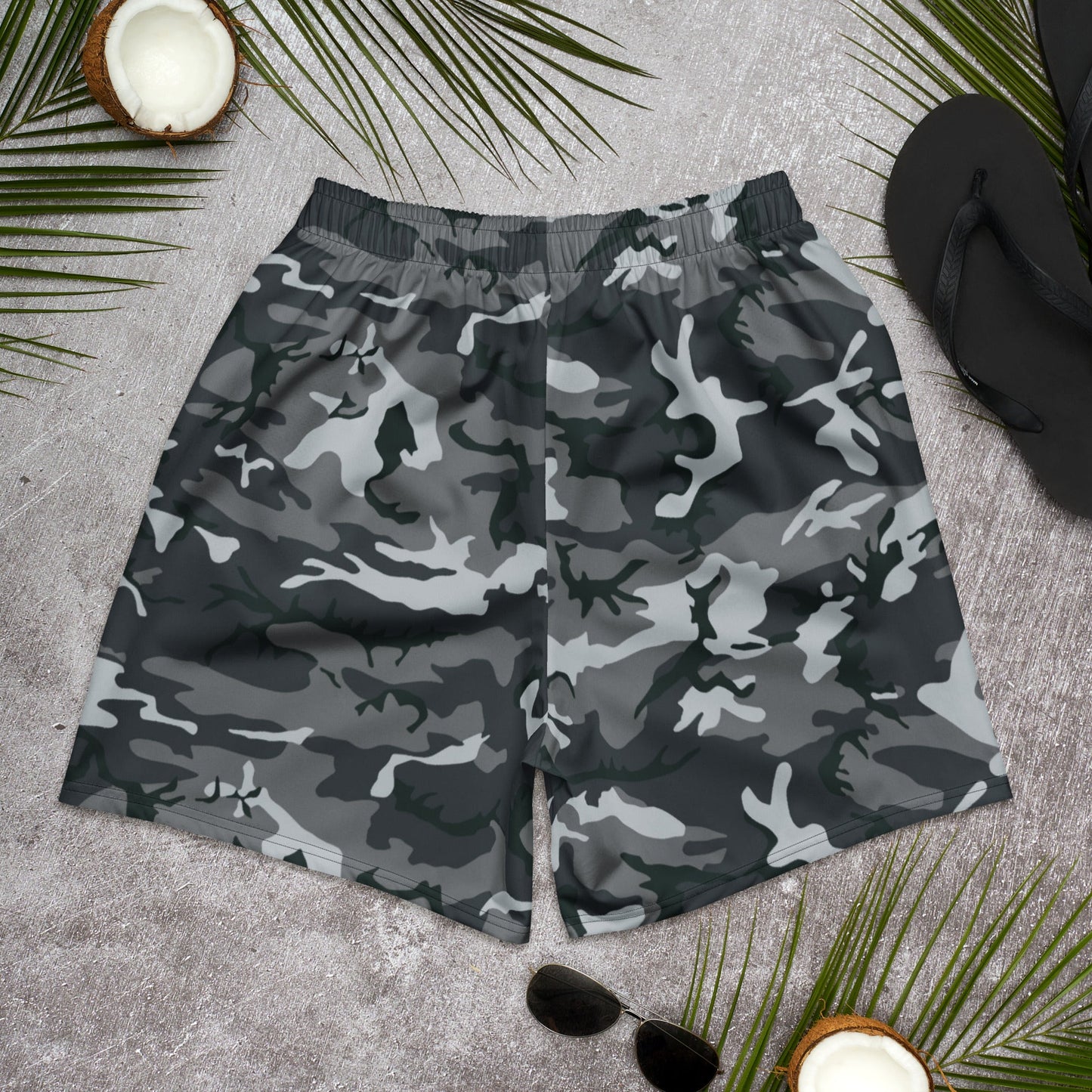 Chinese Type 99 Airborne Urban CAMO Unisex Athletic Long Shorts