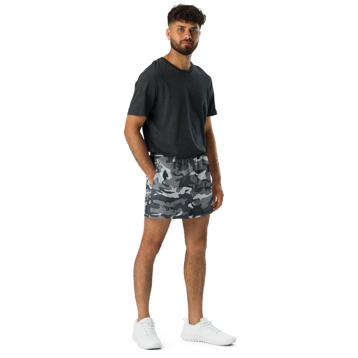 Chinese Type 99 Airborne Urban CAMO Unisex Athletic Shorts