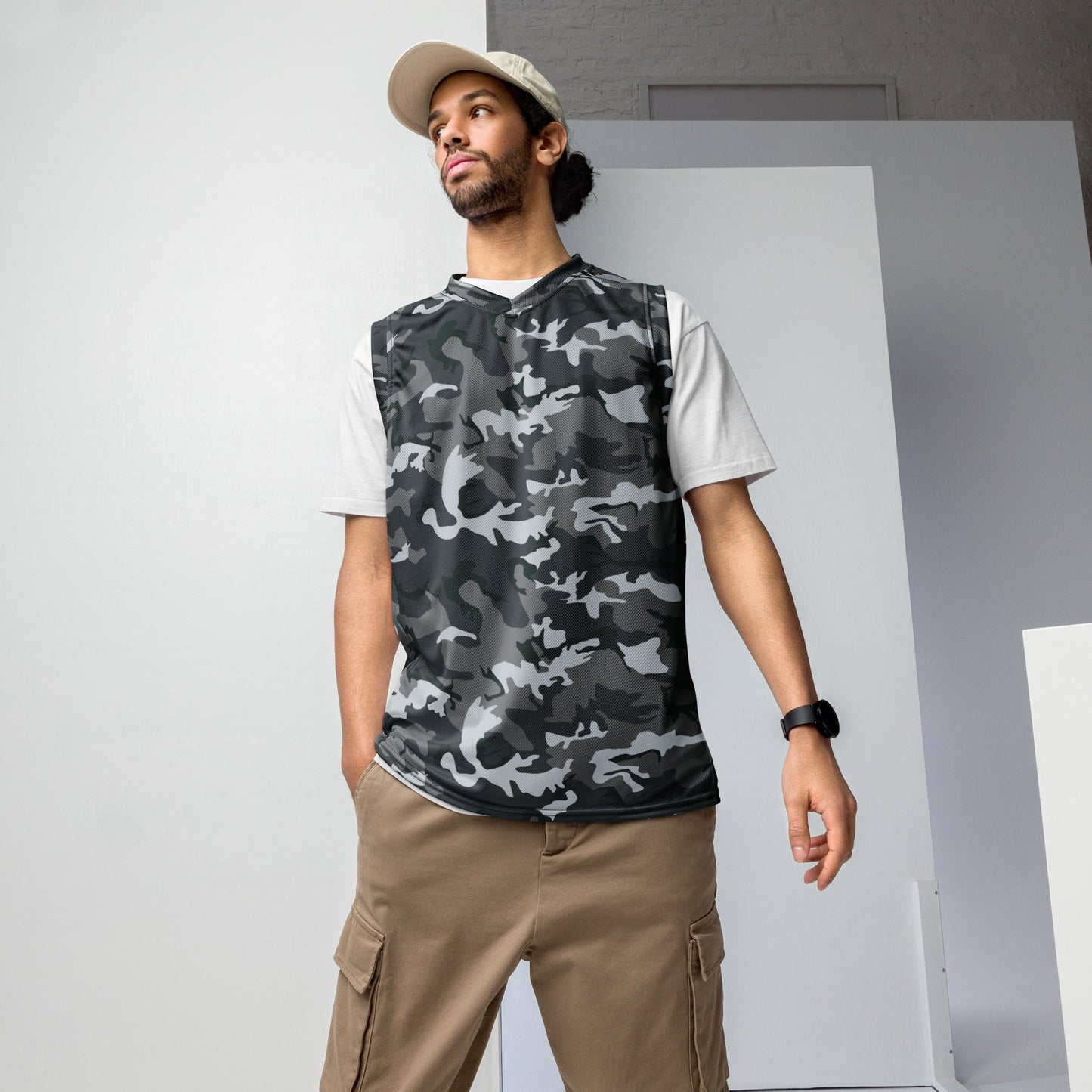 Chinese Type 99 Airborne Urban CAMO unisex basketball jersey - 2XS - Basketball Jerseys