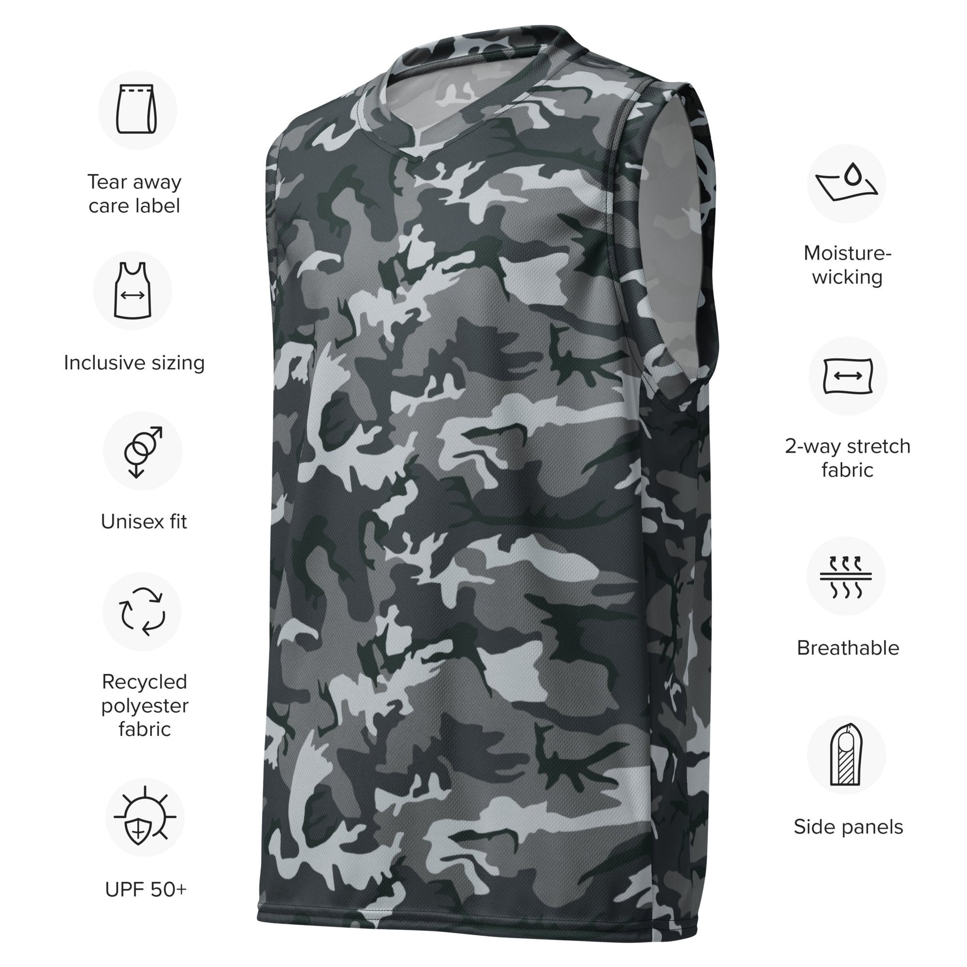 Chinese Type 99 Airborne Urban CAMO unisex basketball jersey - Basketball Jerseys