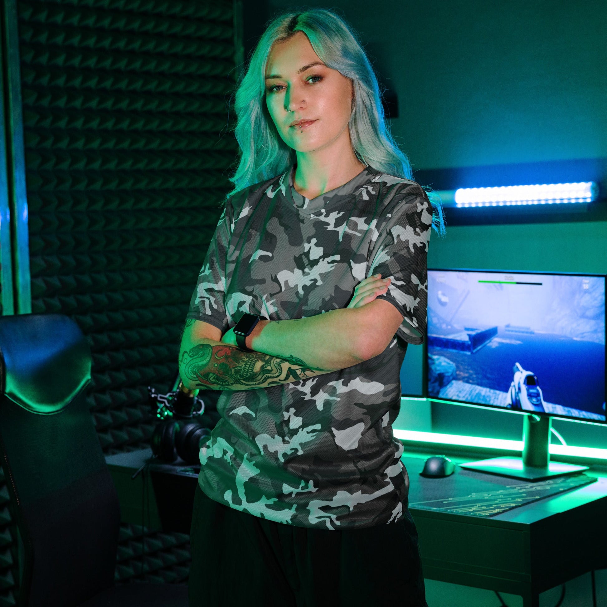 Chinese Type 99 Airborne Urban CAMO unisex sports jersey - Sports Jerseys