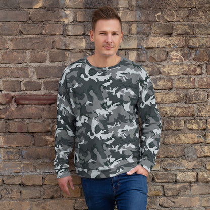 Chinese Type 99 Airborne Urban CAMO Unisex Sweatshirt - 2XS - Sweatshirts