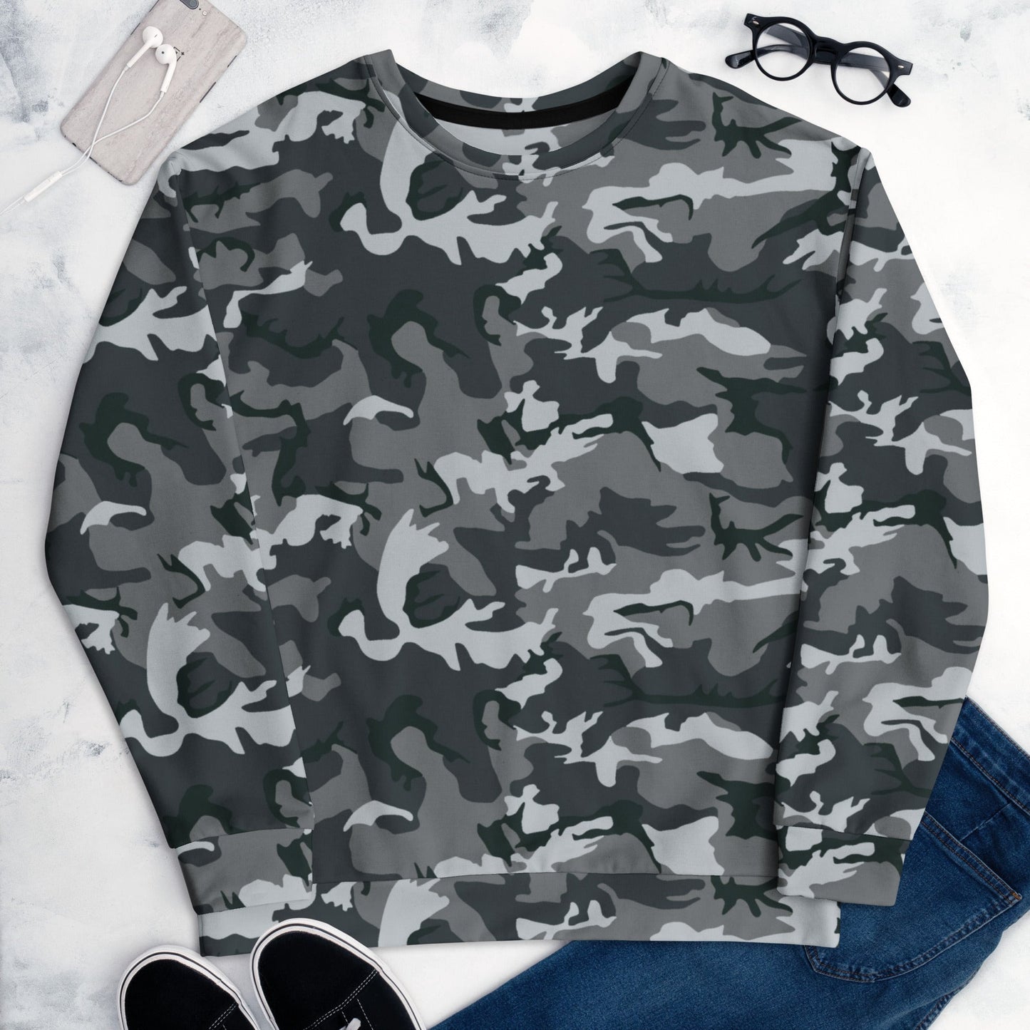 Chinese Type 99 Airborne Urban CAMO Unisex Sweatshirt - Sweatshirts