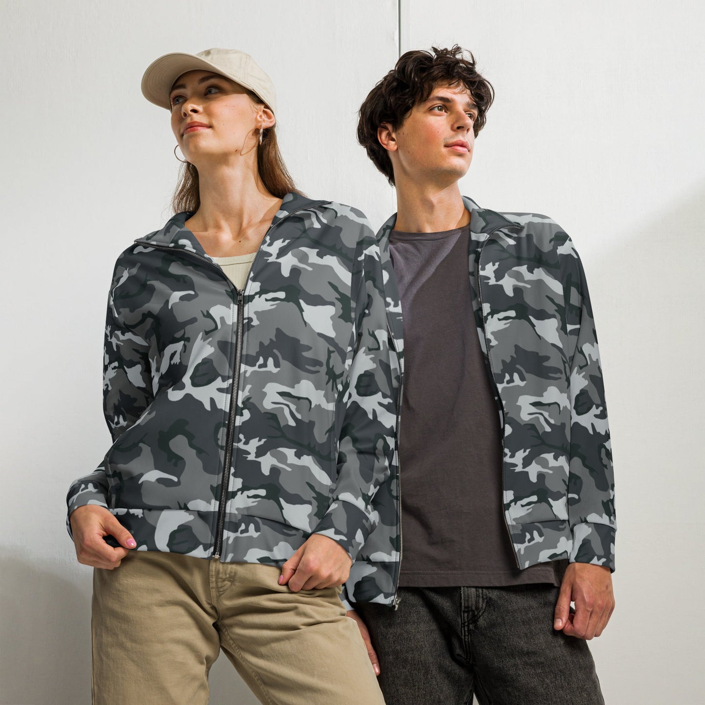 Chinese Type 99 Airborne Urban CAMO Unisex track jacket - 2XS - Track Jackets
